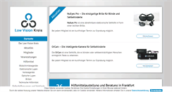 Desktop Screenshot of low-vision-kreis.de